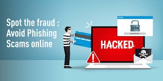 Avoid phishing emails and financial scams